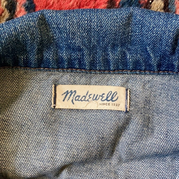 Madewell Medium Wash Jean Jacket M - Picture 3 of 6